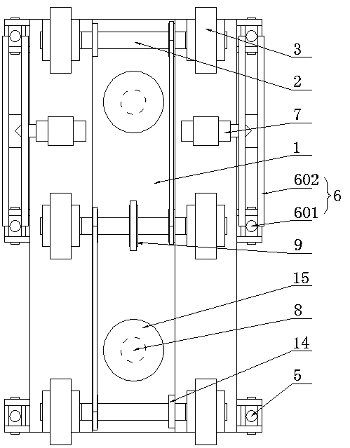 Bridge guardrail template removing device