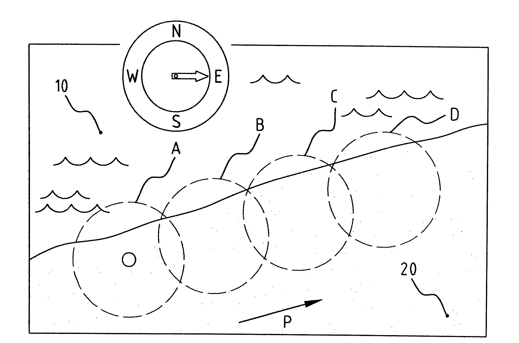 Method and system for retrieving a lost entity, and cell-based wireless network adapted therefore