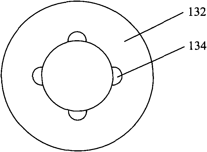 Liquid storing tank with fixed liquid discharge and atomizer with the liquid storing tank