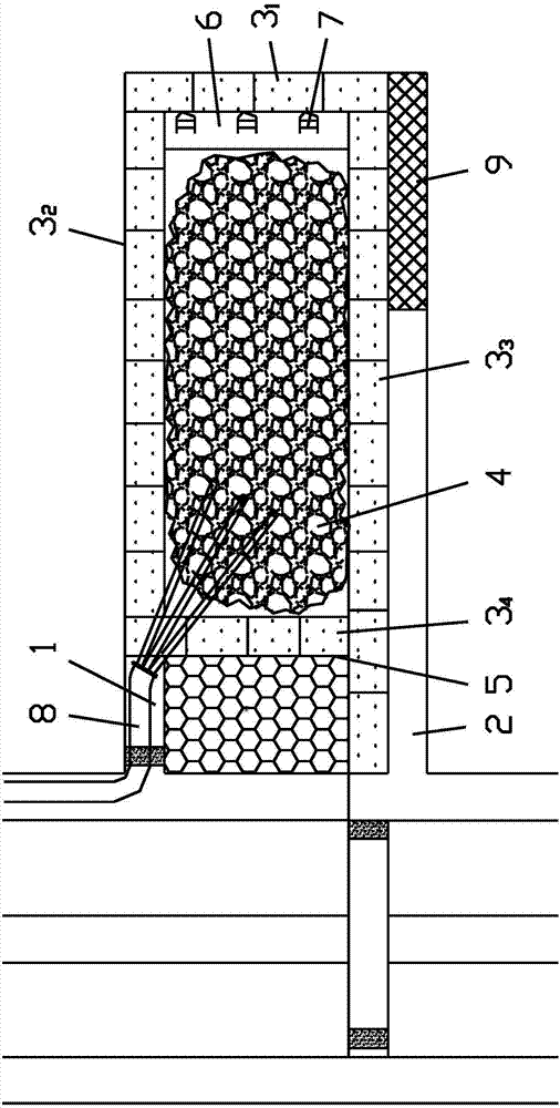 A goaf sealing method for preventing coal seam spontaneous combustion