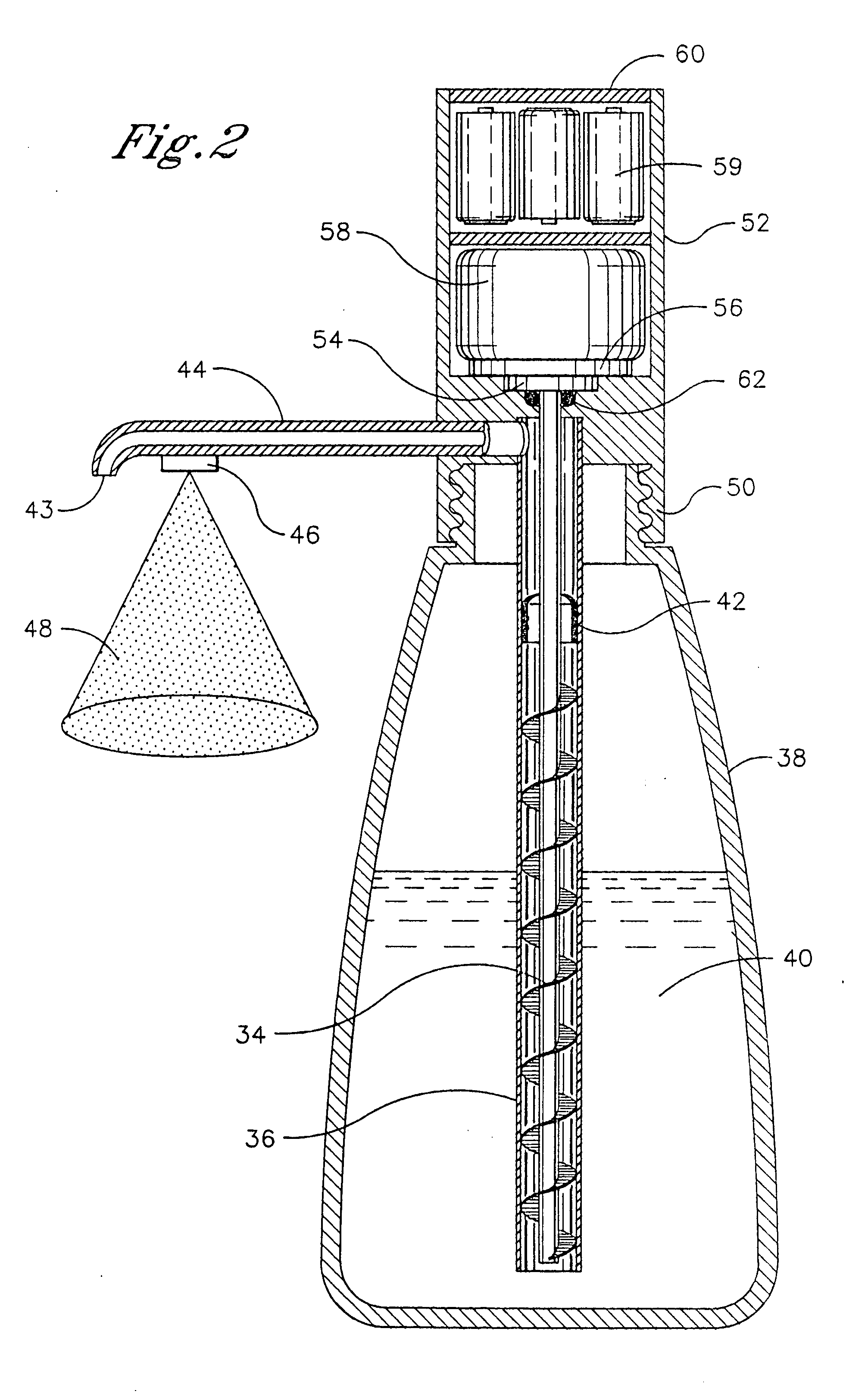 Motion-activated soap dispenser