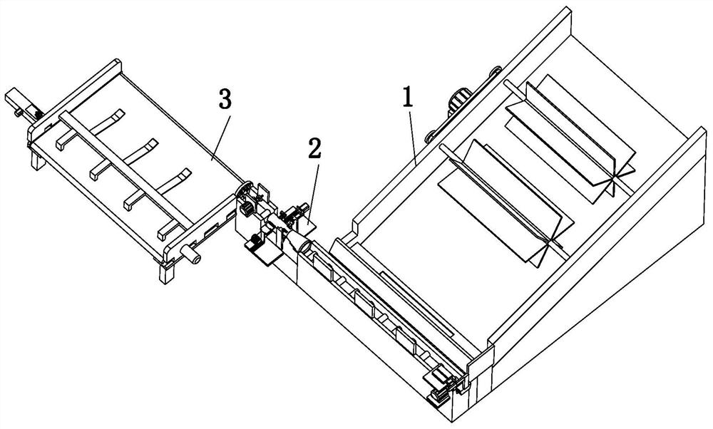 A kind of equipment for removing internal knots of bamboo