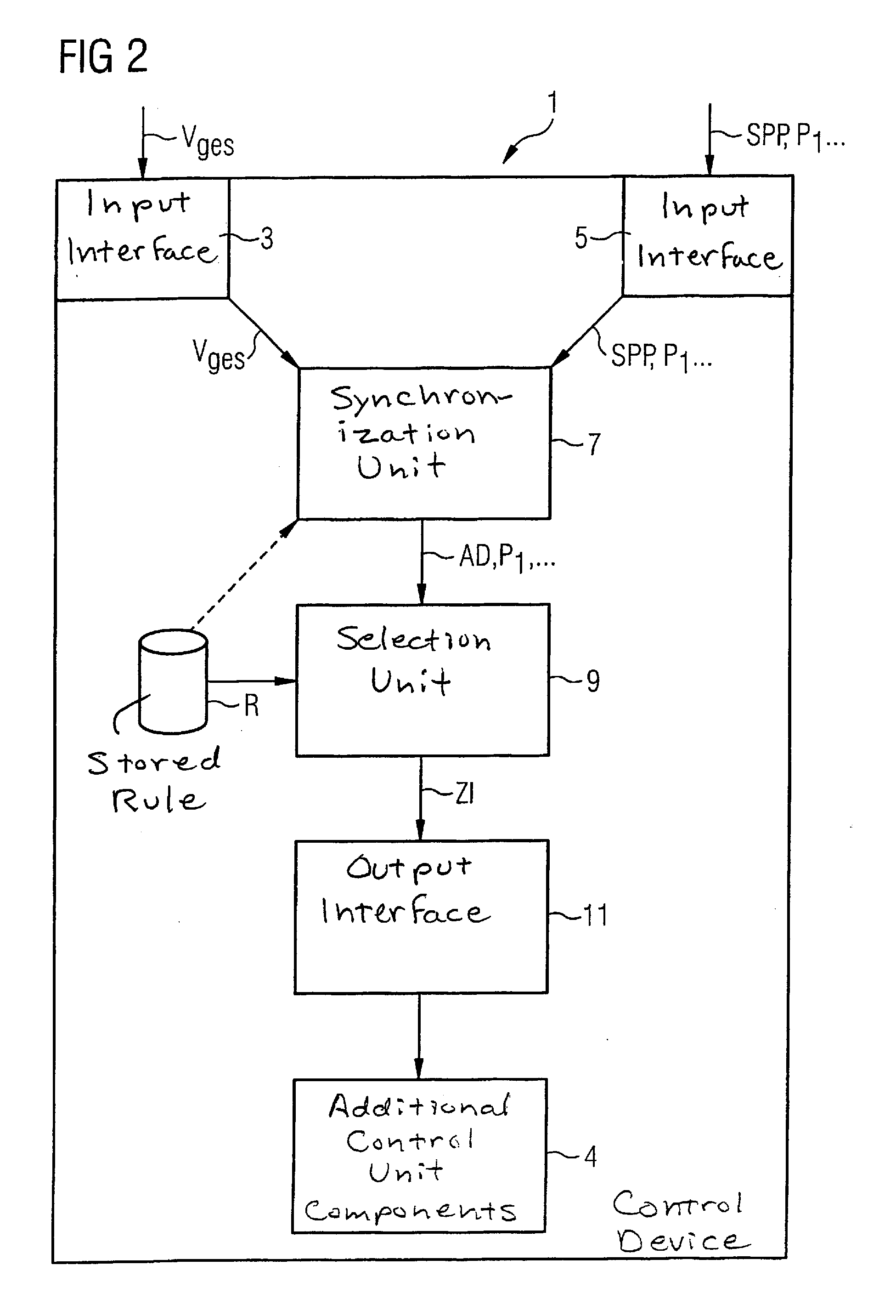 Method and control device to control a slice image acquisition system