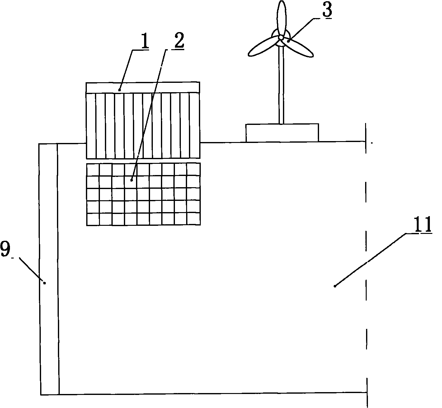 New-energy phase-change energy-storage antibacterial intelligent control greenhouse