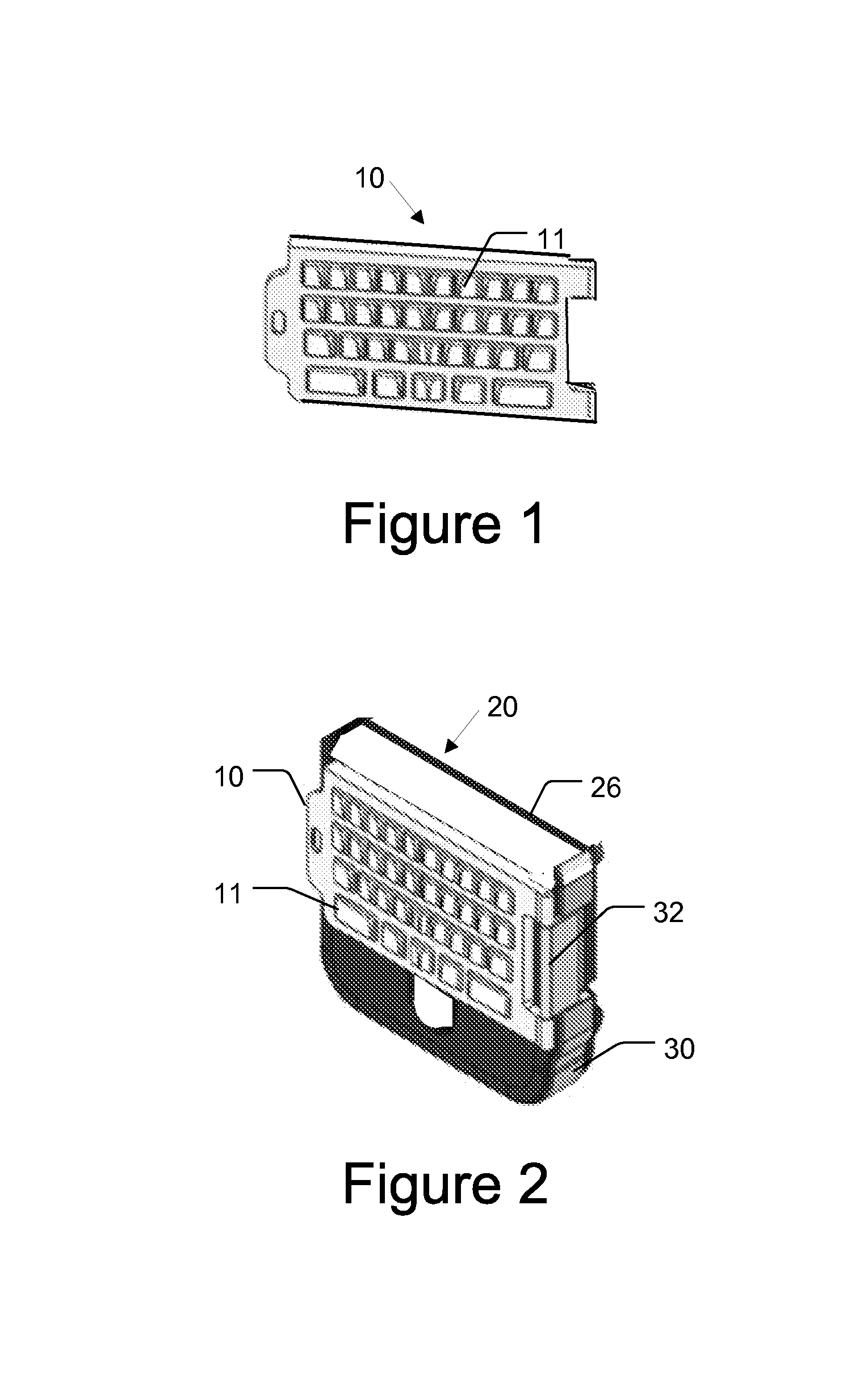 Keyboard appliance for touchscreen