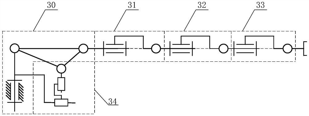 Series nine degrees of freedom spraying robot