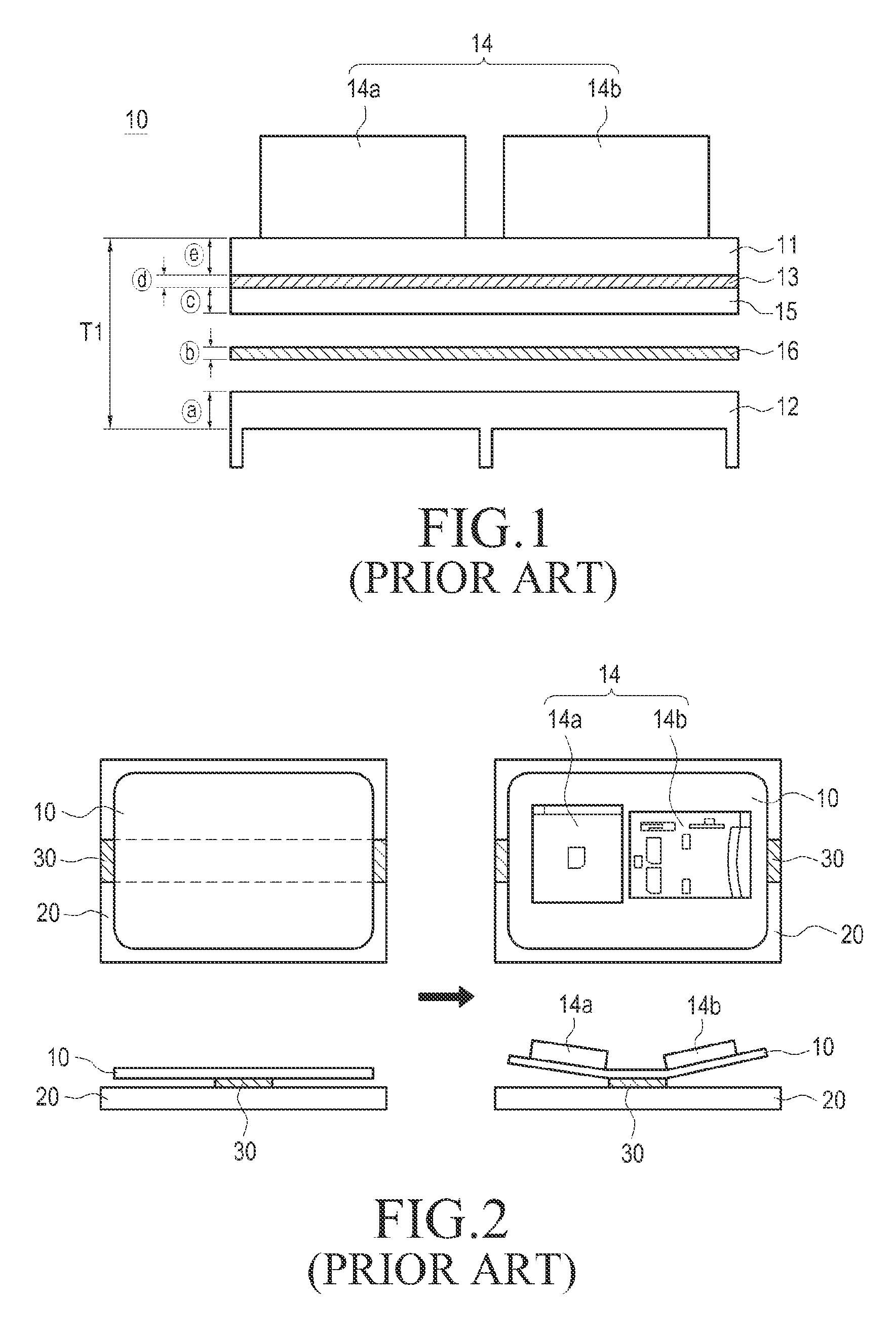 Portable terminal and method of manufacturing a module thereof