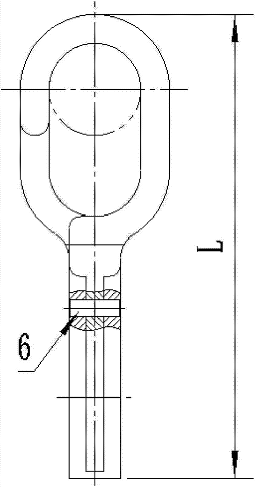 Movable type foot nail hook