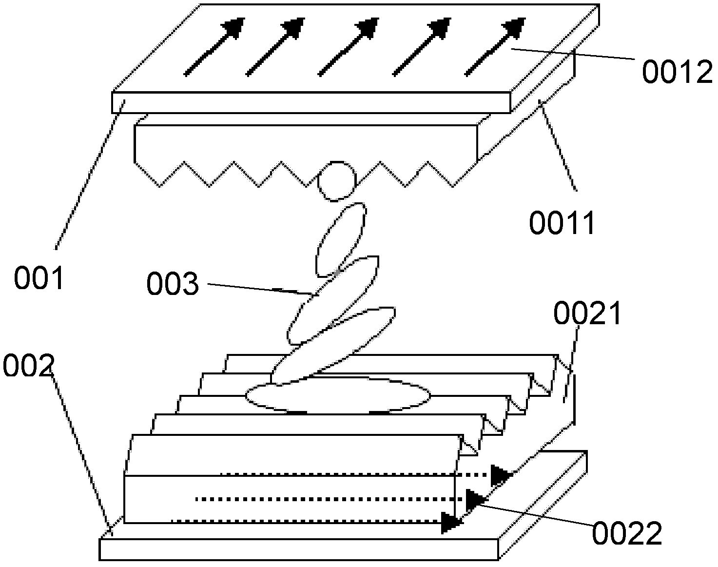 Liquid crystal display panel, substrate alignment method for liquid crystal display panel and substrate of liquid crystal display panel