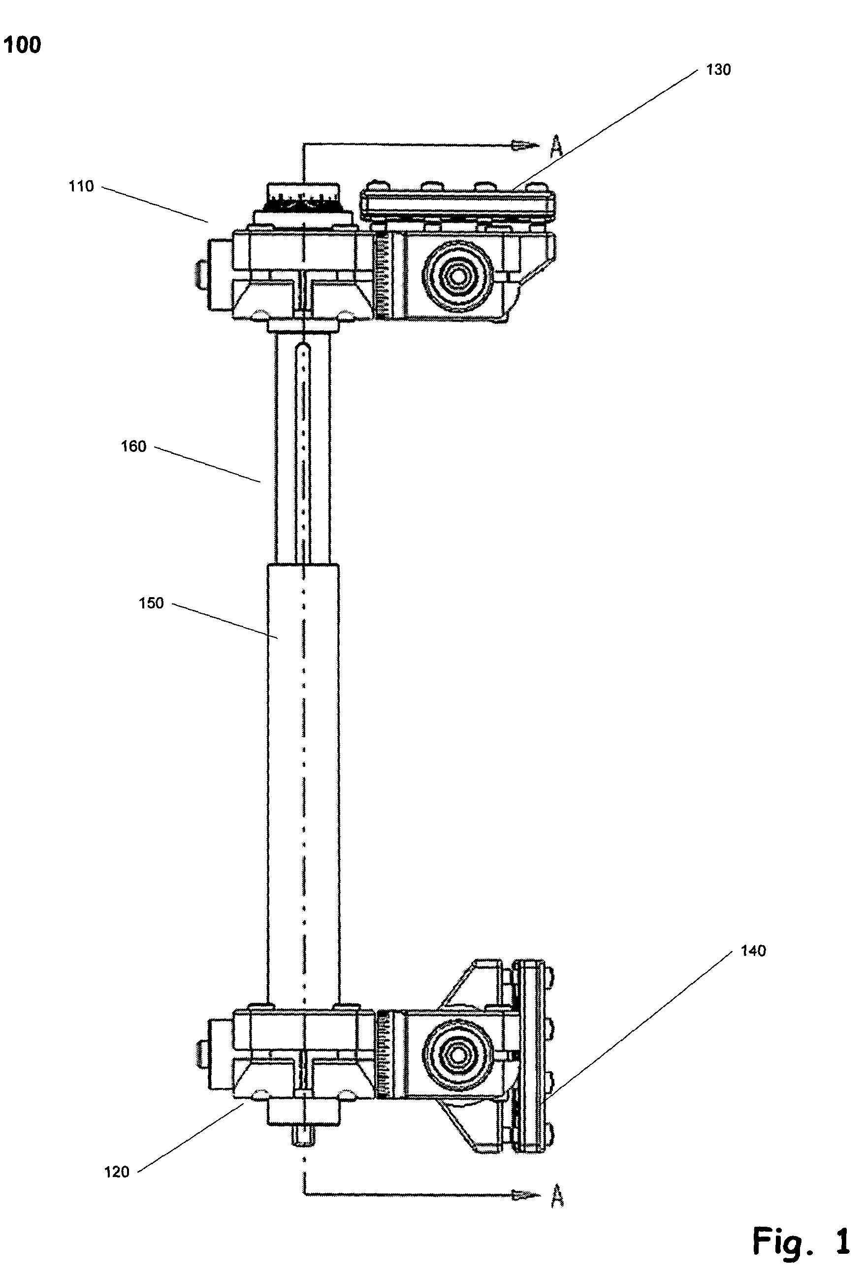 Unilateral fixator