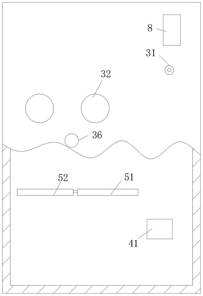 Square cabin consulting room for receiving respiratory tract fulminating infectious disease patient