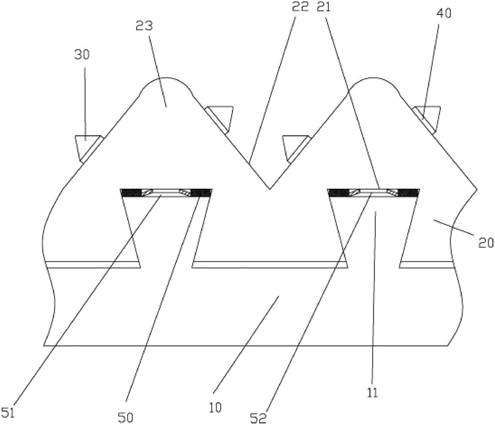 Jaw crusher toothed plate with buffering mechanism