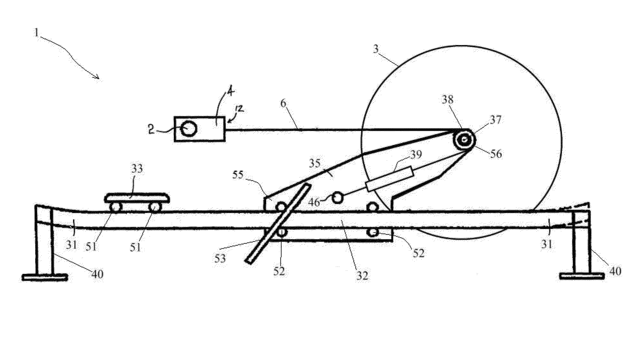 Rowing machine simulator