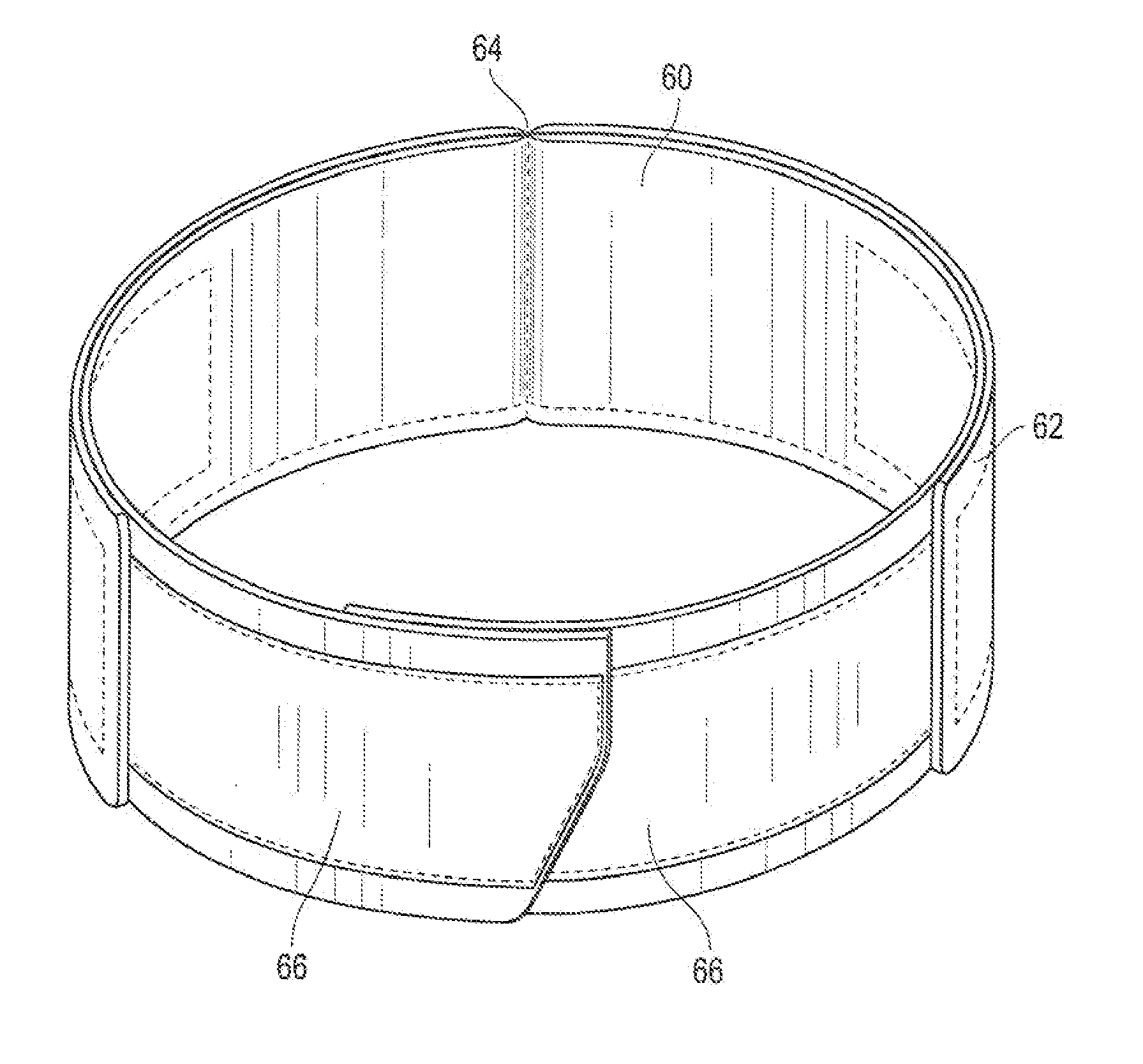 Adjustable pelvic compression belt and methods for reducing the width of, and/or realigning, a user's hips