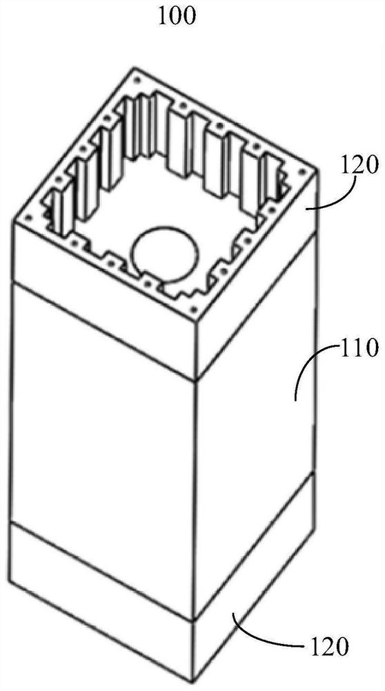 Prefabricated composite beam-column joint and its construction method based on uhpc