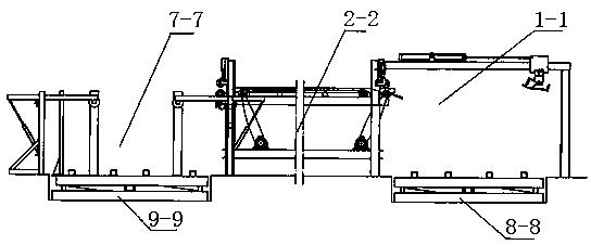 Board pushing, conveying and stacking system on high-density fiber boards