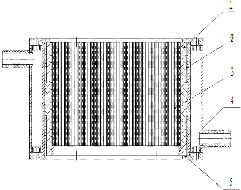 Tail gas catalyst of flameproof diesel engine for mining