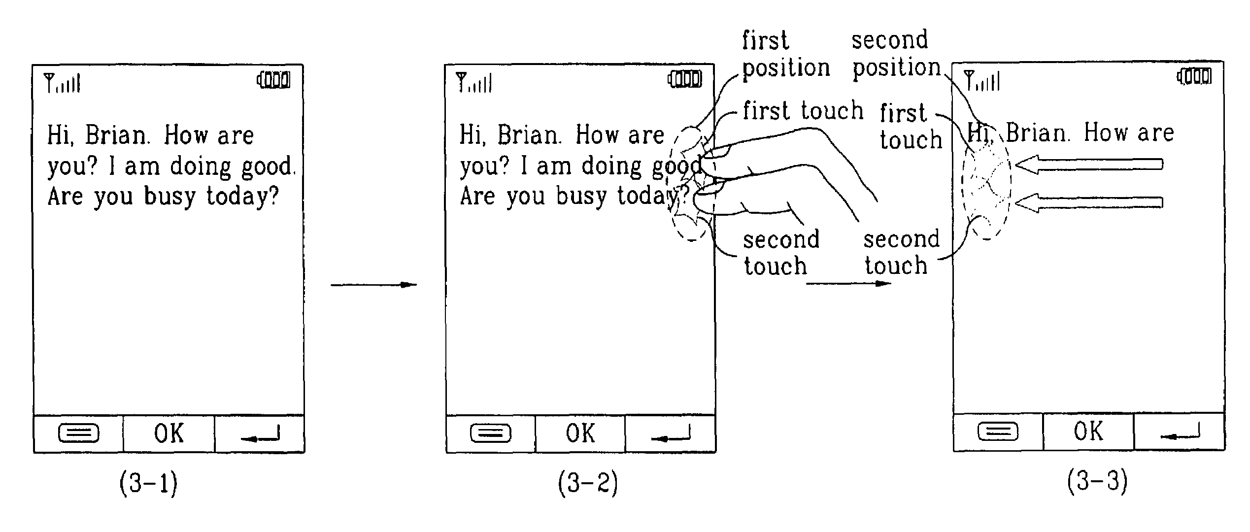 Terminal and method for entering command in the terminal