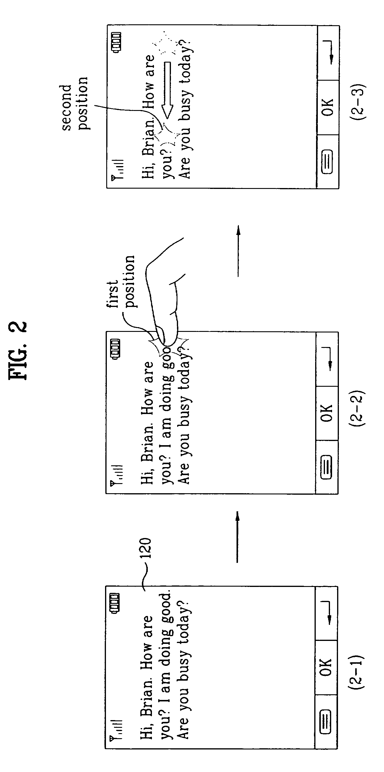 Terminal and method for entering command in the terminal