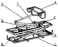 Intelligent lifting insulated arm pantograph