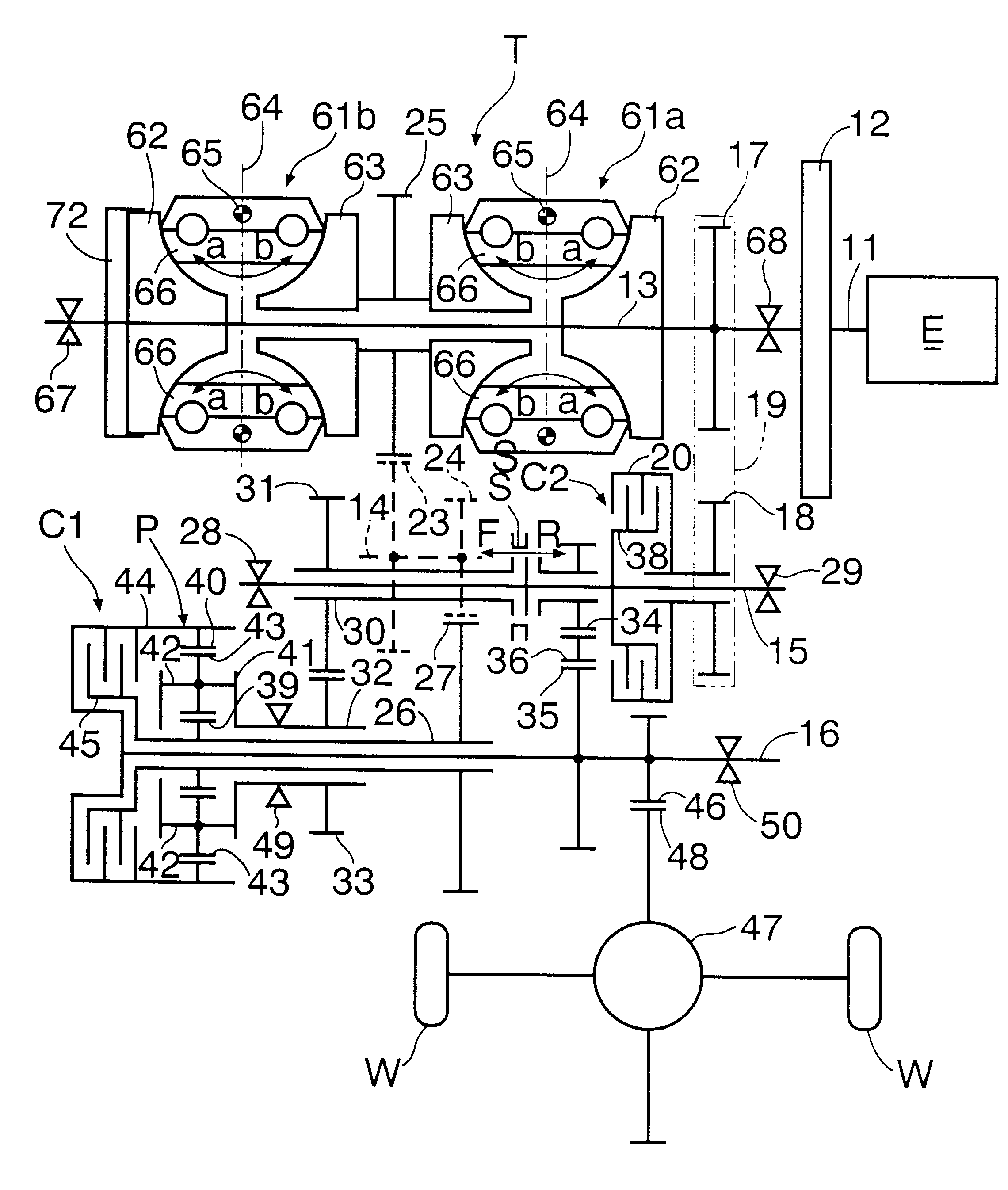 Continuously variable transmission system for vehicle