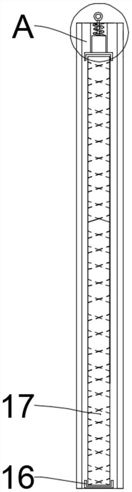 Dust removal device for building construction