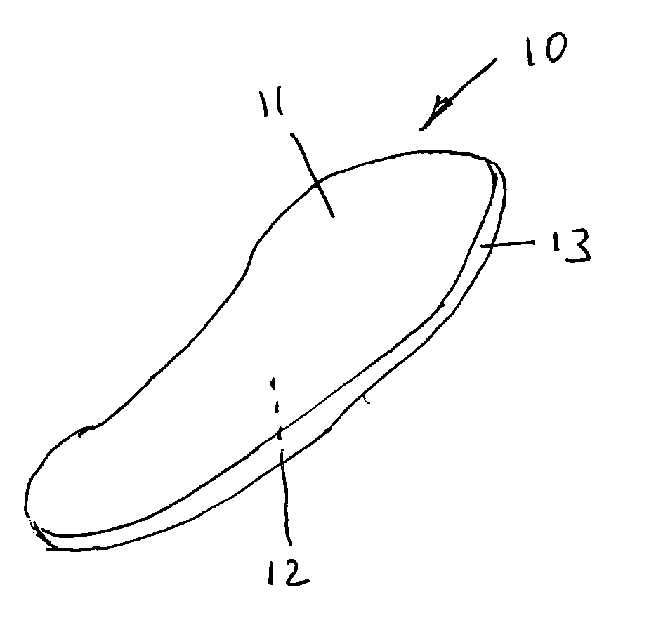 Shoe insert pad