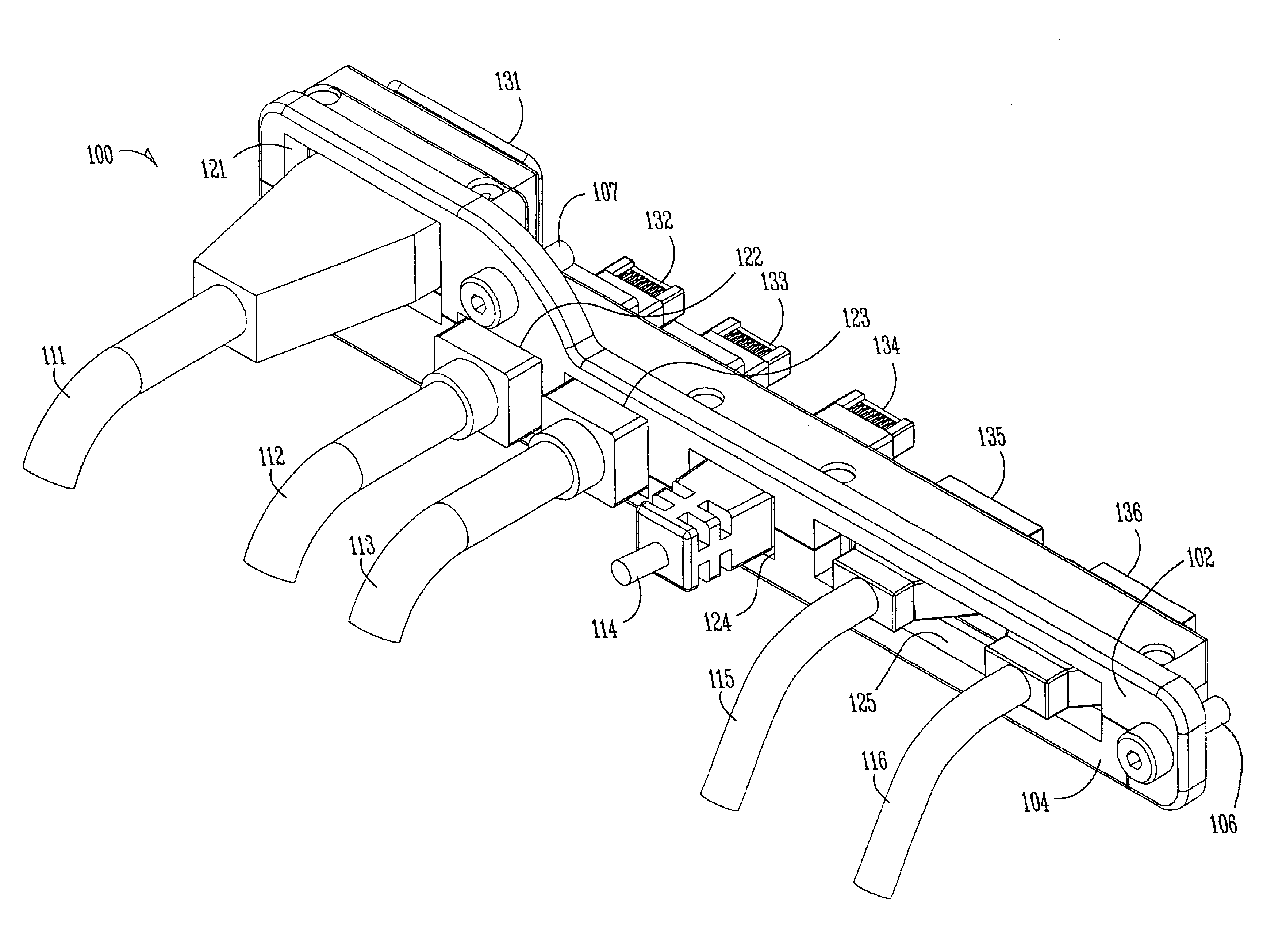 Electronics rack assemblies and associated components