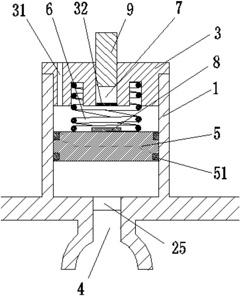 Probe of double-probe differential pressure flow sensor and detecting method of probe