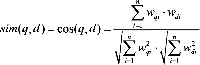 Text similarity computing method