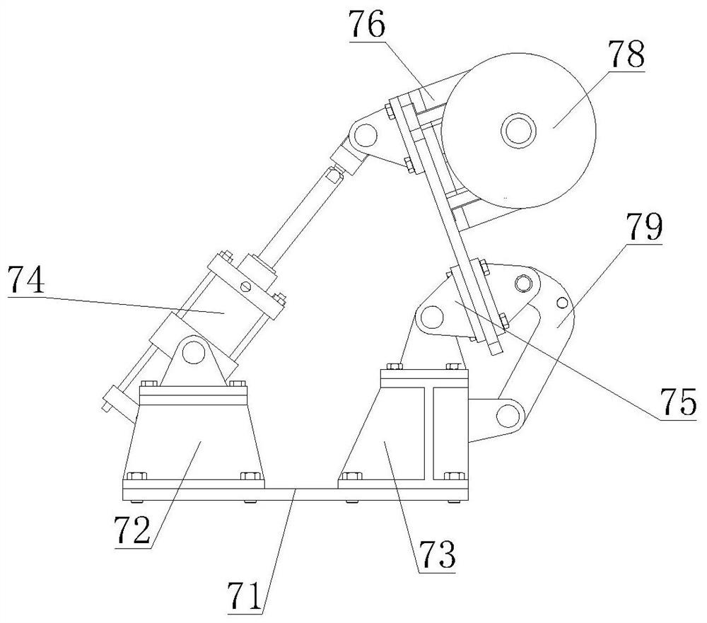 On-site concrete pipe cutting equipment and using method thereof