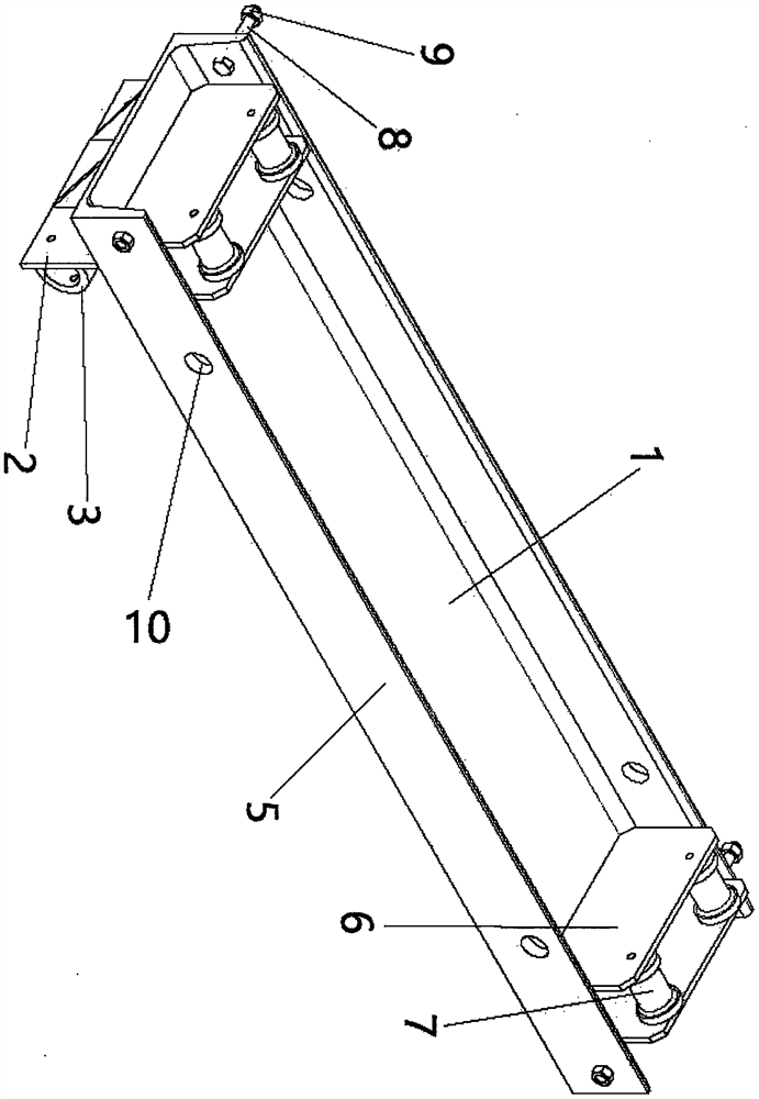 Ice wagon die set mechanism