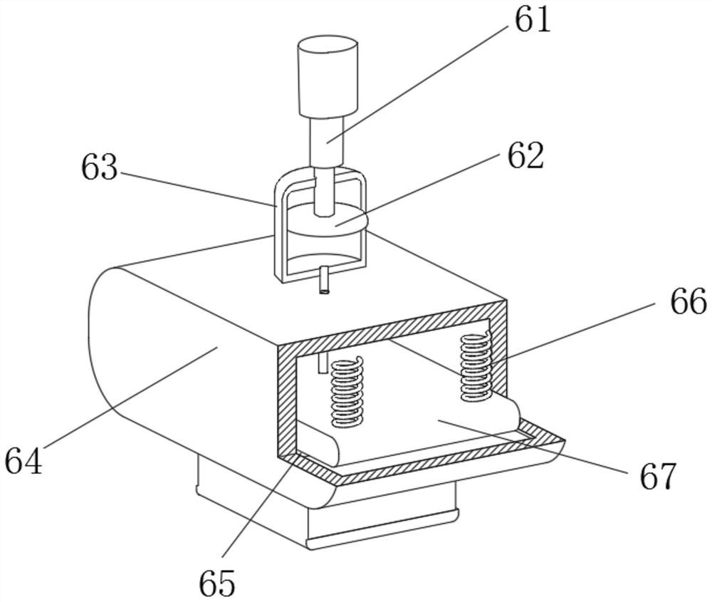 Device for hemostasis in cardiology department operation