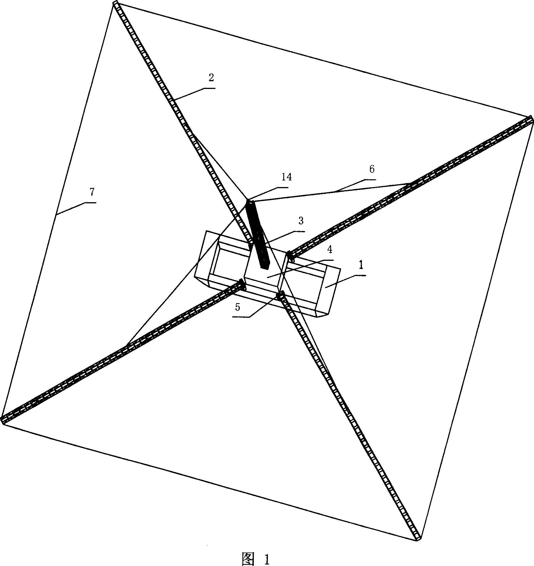 Sink-float type automatic folding fishing apparatus and fishing method using same