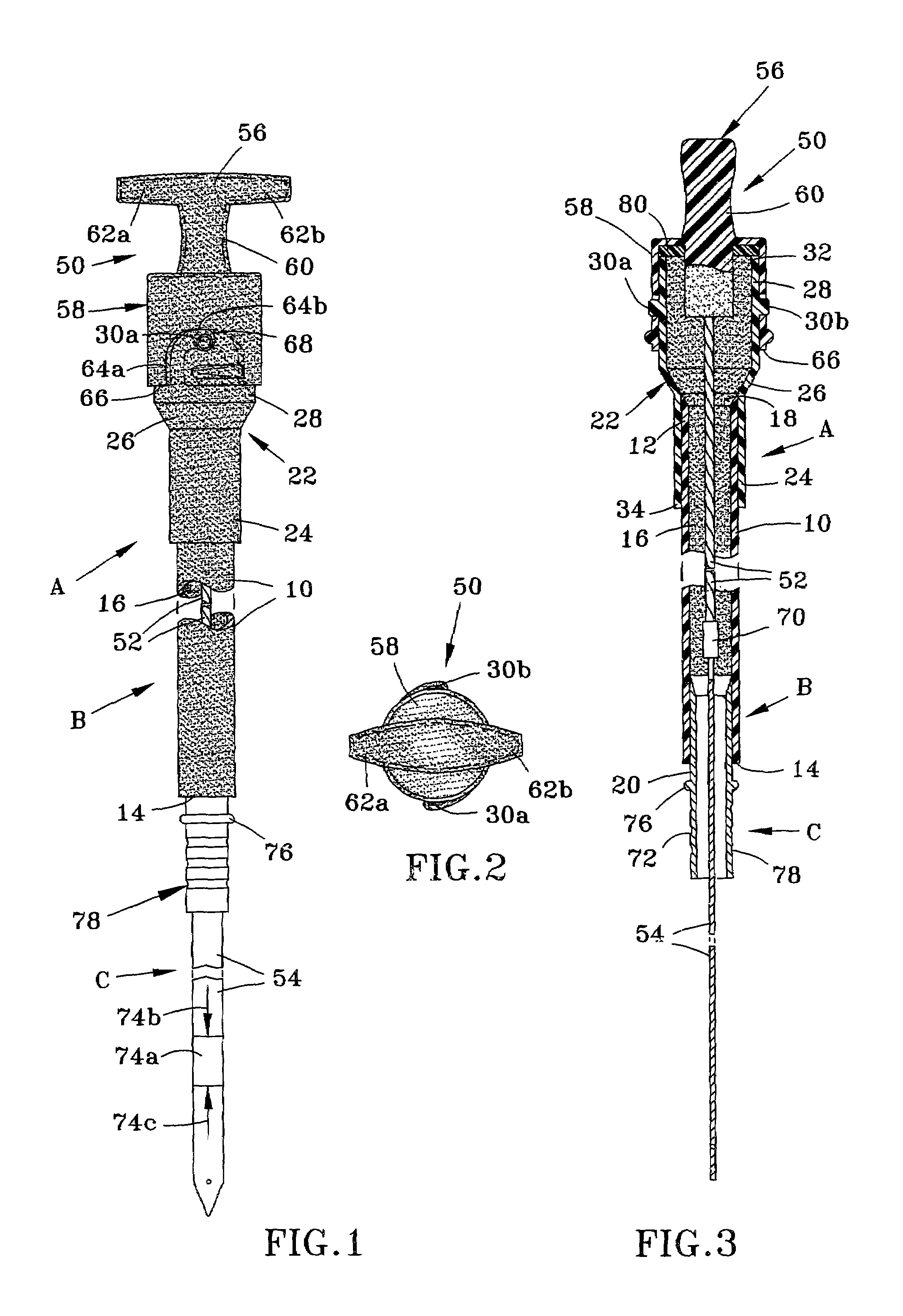 Fluid level measuring device