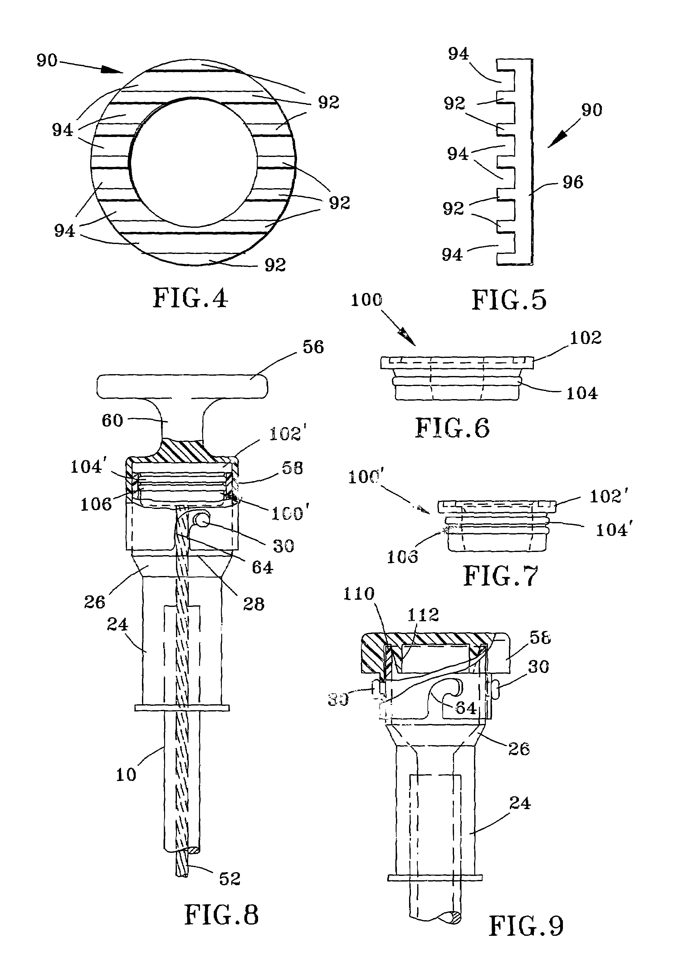 Fluid level measuring device