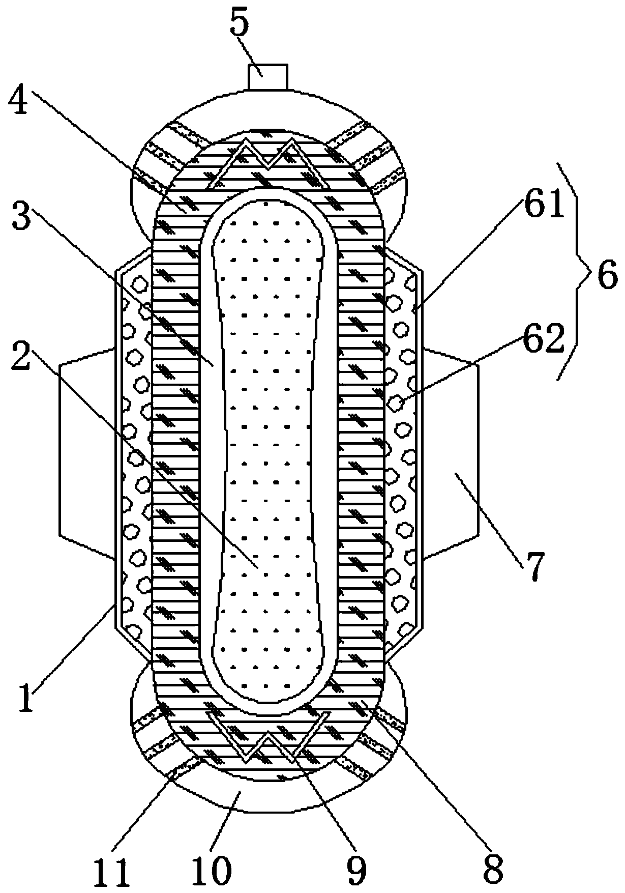 Graphene panty liner