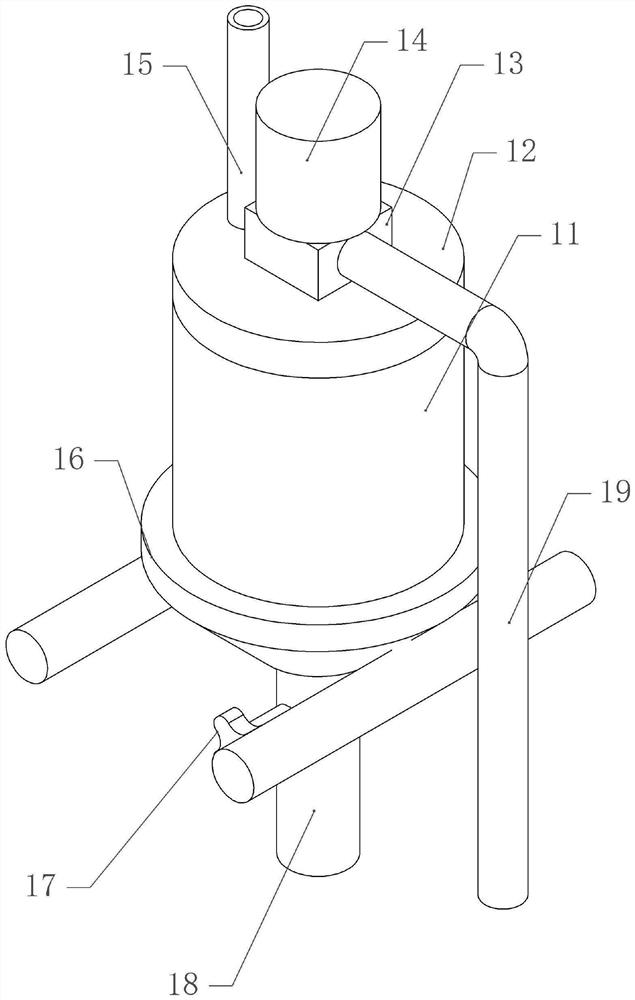 Grease depositing tank