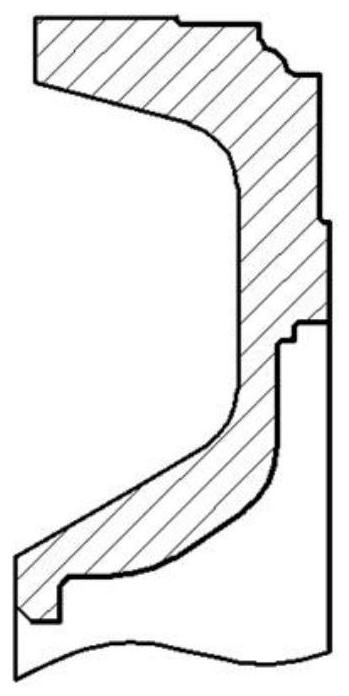 Machining method for large-diameter thin-wall diffuser of aero-engine