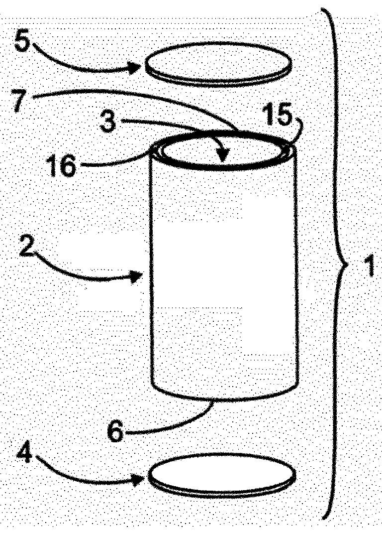 Pressure-resistant container