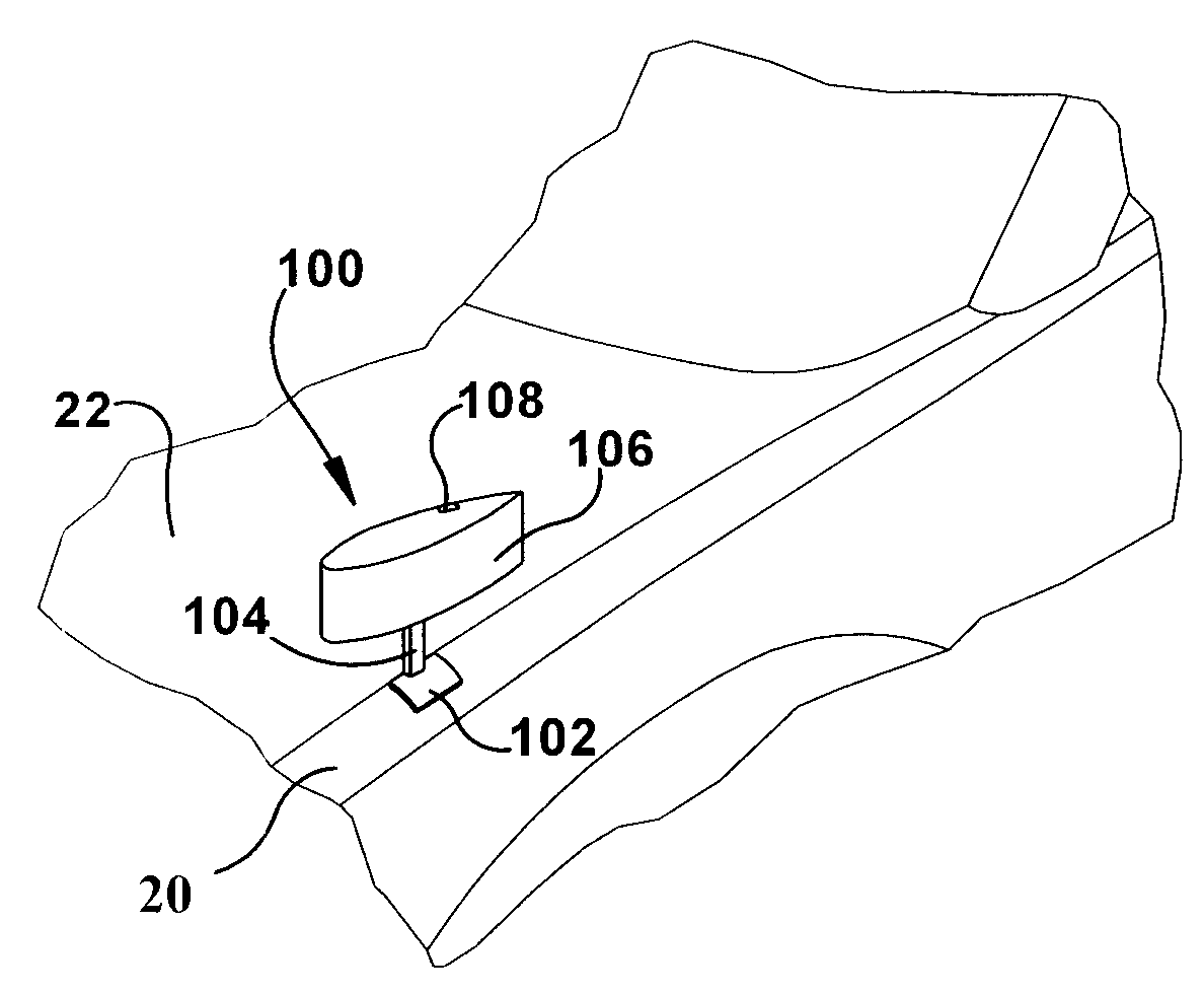 Aerodynamic hood lift and deflection measurement device