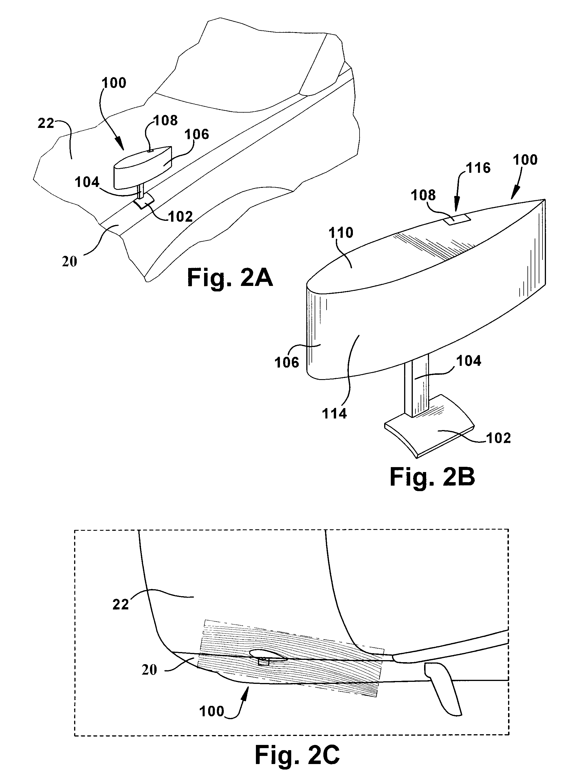 Aerodynamic hood lift and deflection measurement device