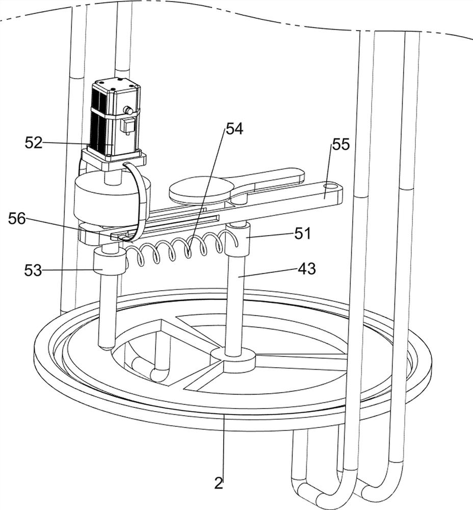 Rotary wood spoon polishing device