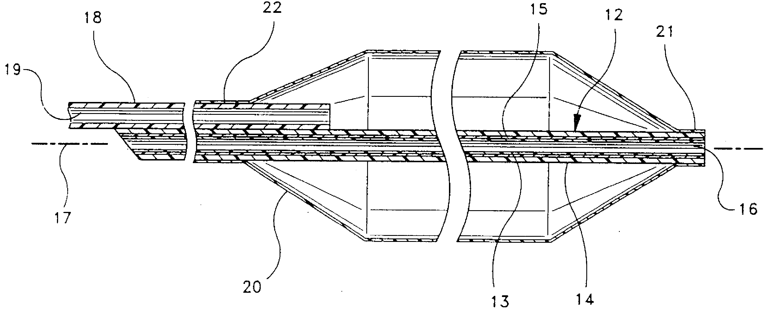 Multilayer Interventional Catheter