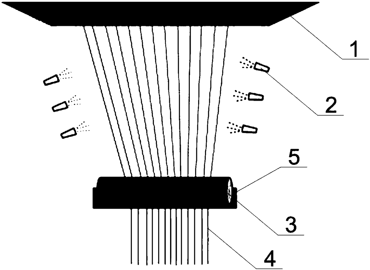 Two-dimensional material modified glass fiber composite material and manufacturing method thereof