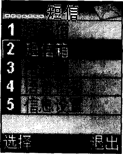 Method for sort storing mobile phone short message