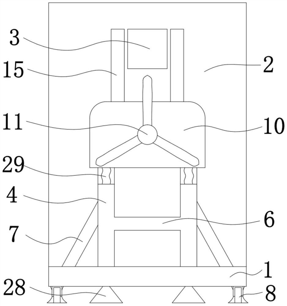 Aviation piston engine ground test bed system