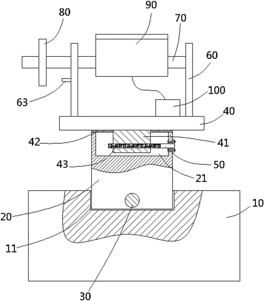 LED lamp mechanism capable of being adjusted in all directions