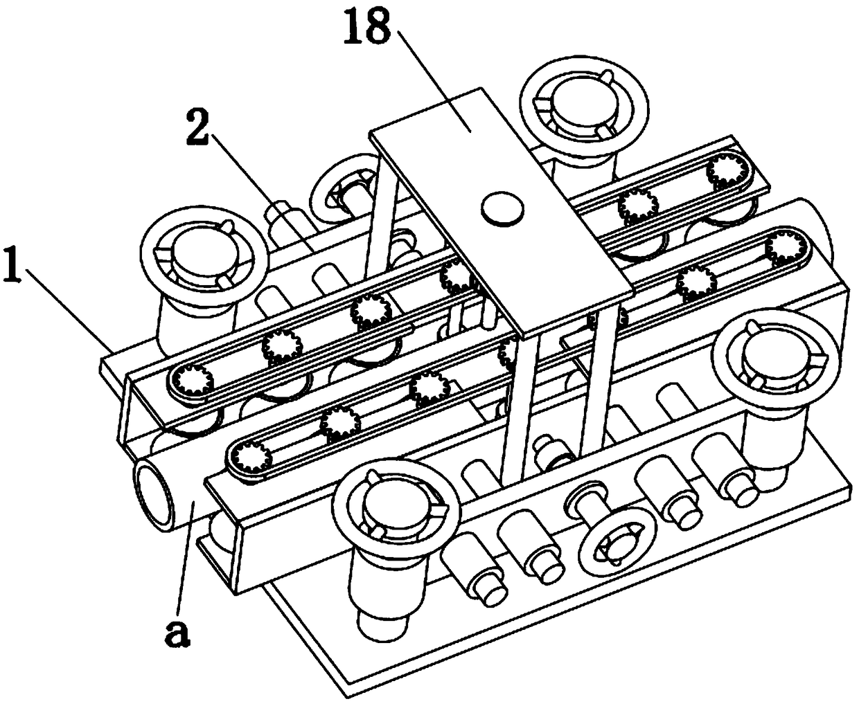 Pipeline drilling machine