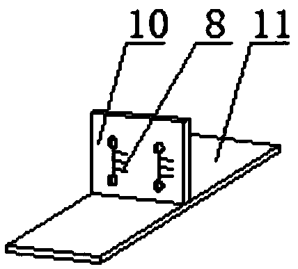 Device and method applied to ion beam etching sputtering protection
